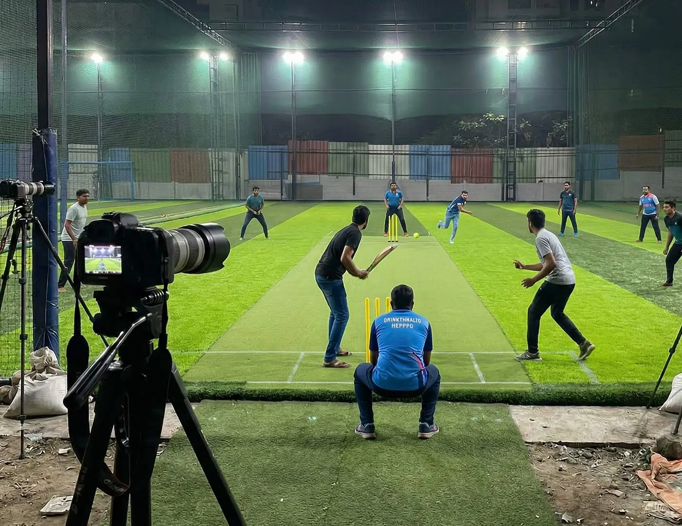Cricket match replay system at V4 Turf Bhandup Mumbai